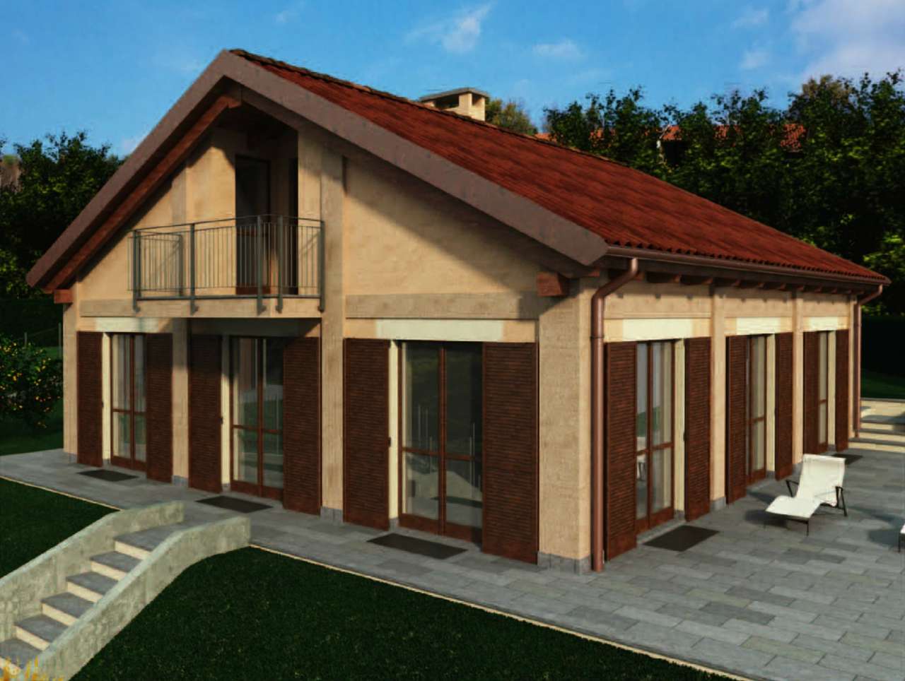 Villa Unifamiliare - Indipendente PINO TORINESE vendita   tetti civera Studio Cigna sas