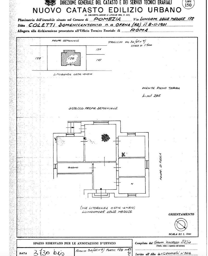 Villa POMEZIA affitto   Lungomare delle Meduse Immobiliare Santacroce S.R.L.