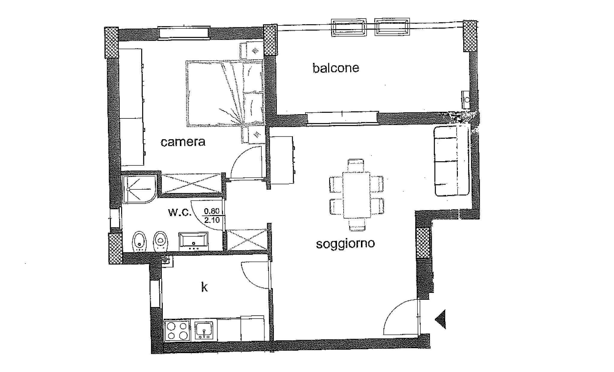 Appartamento ROMA vendita  PRENESTINO - CENTOCELLE  Cardinale Luigi Traglia A.S.I. - Anagnina Servizi Immobiliari