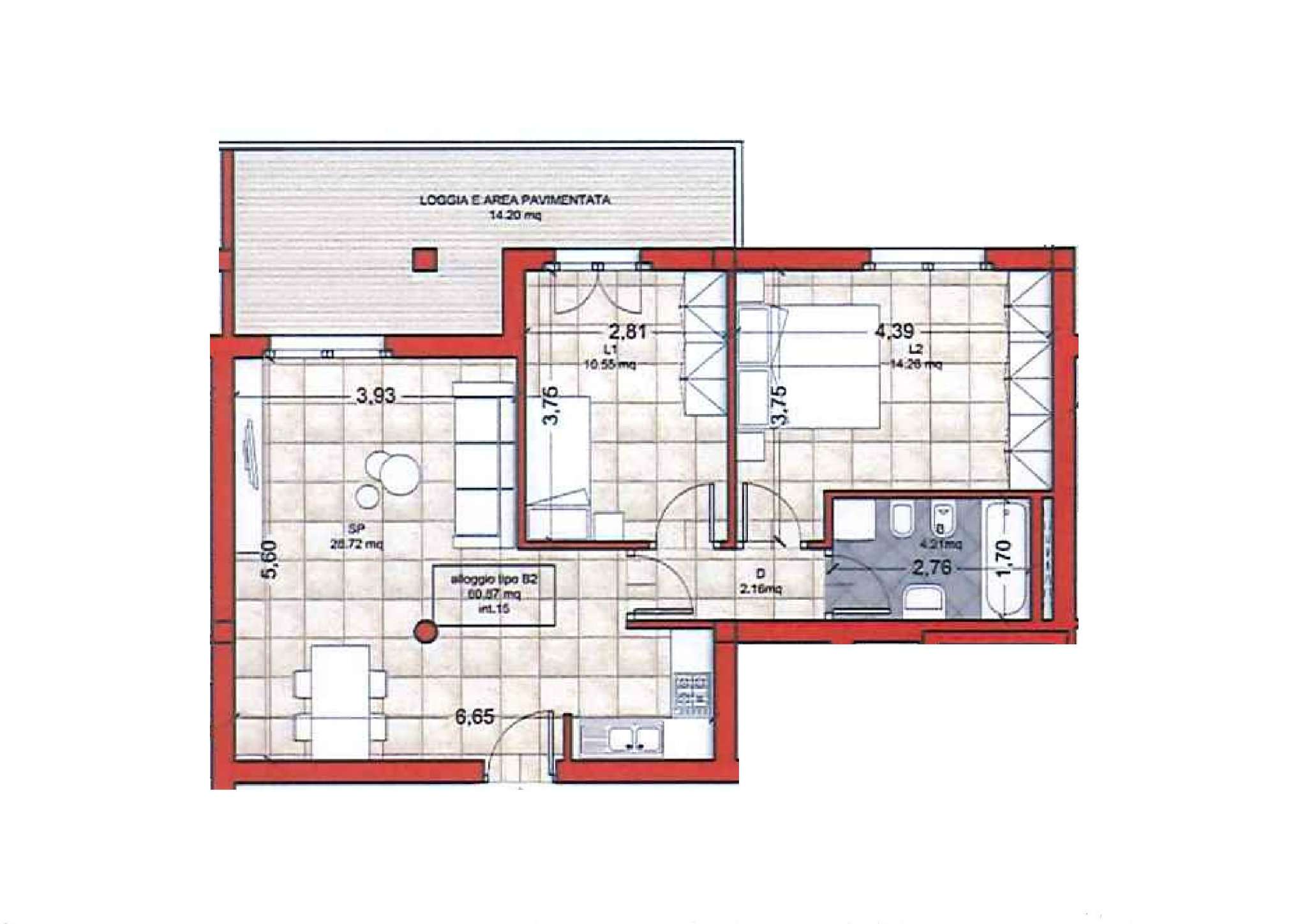 Attico CIAMPINO vendita   di Colle Oliva A.S.I. - Anagnina Servizi Immobiliari