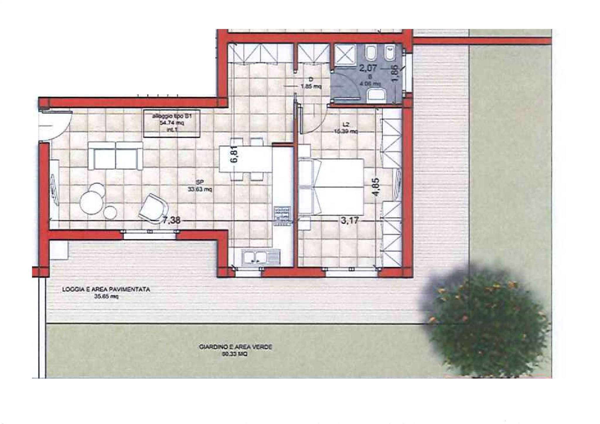 Appartamento CIAMPINO vendita   di Colle Oliva A.S.I. - Anagnina Servizi Immobiliari