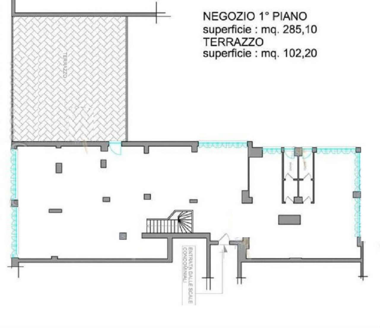 Negozio - Loc.Com. ROMA vendita  EUROPA  Simone Martini ImmobilAste Italia