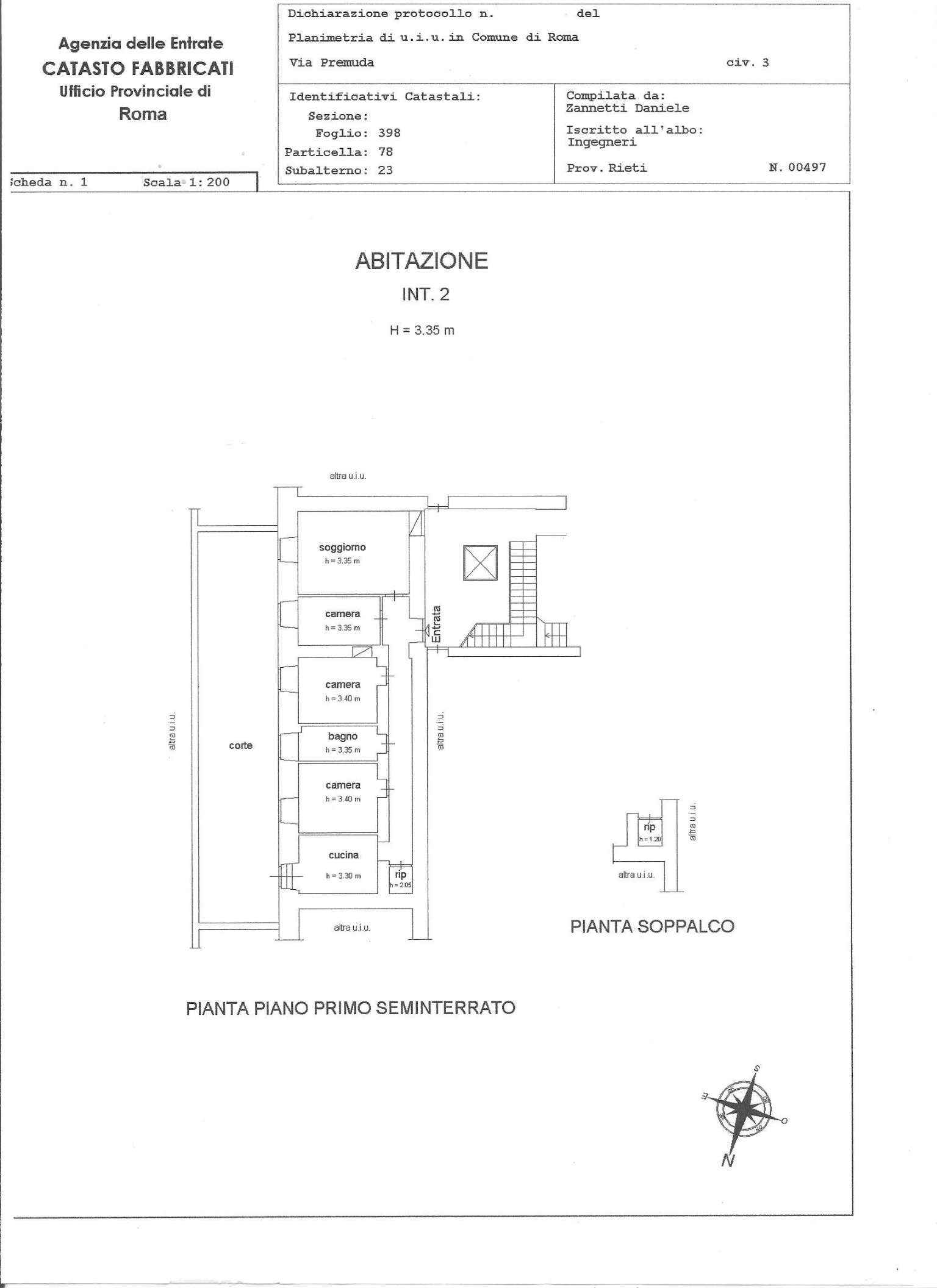  roma vendita quart: trionfale (xvii mun.) gs residenziale giovanna scarpellino