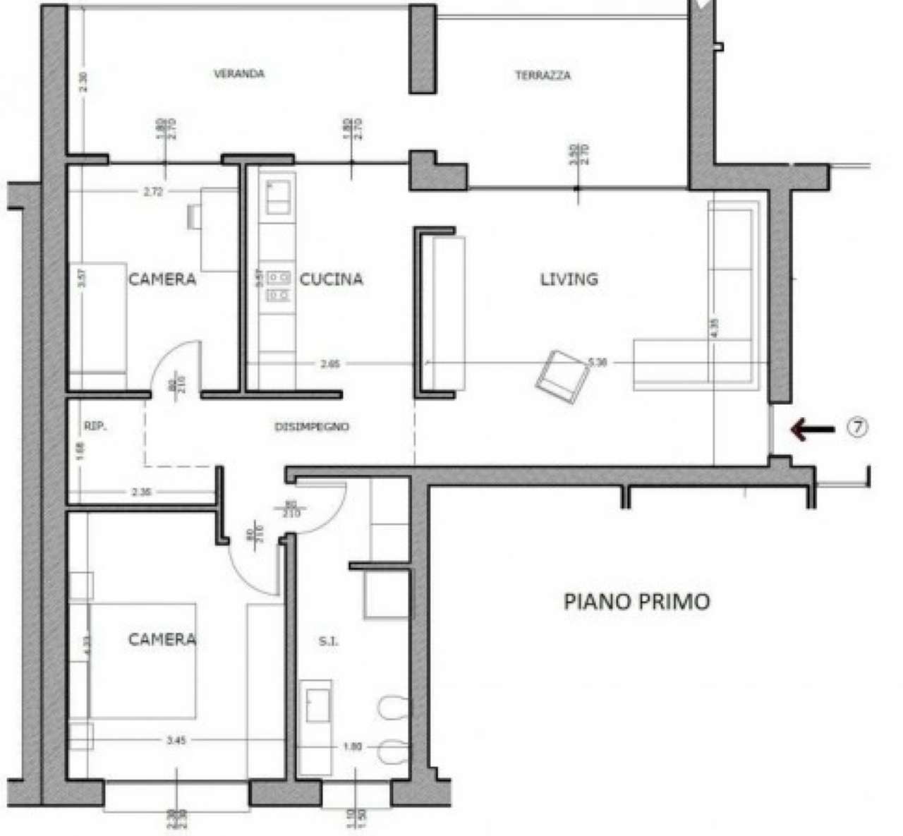 Appartamento PIACENZA vendita    Maffini Immobiliare