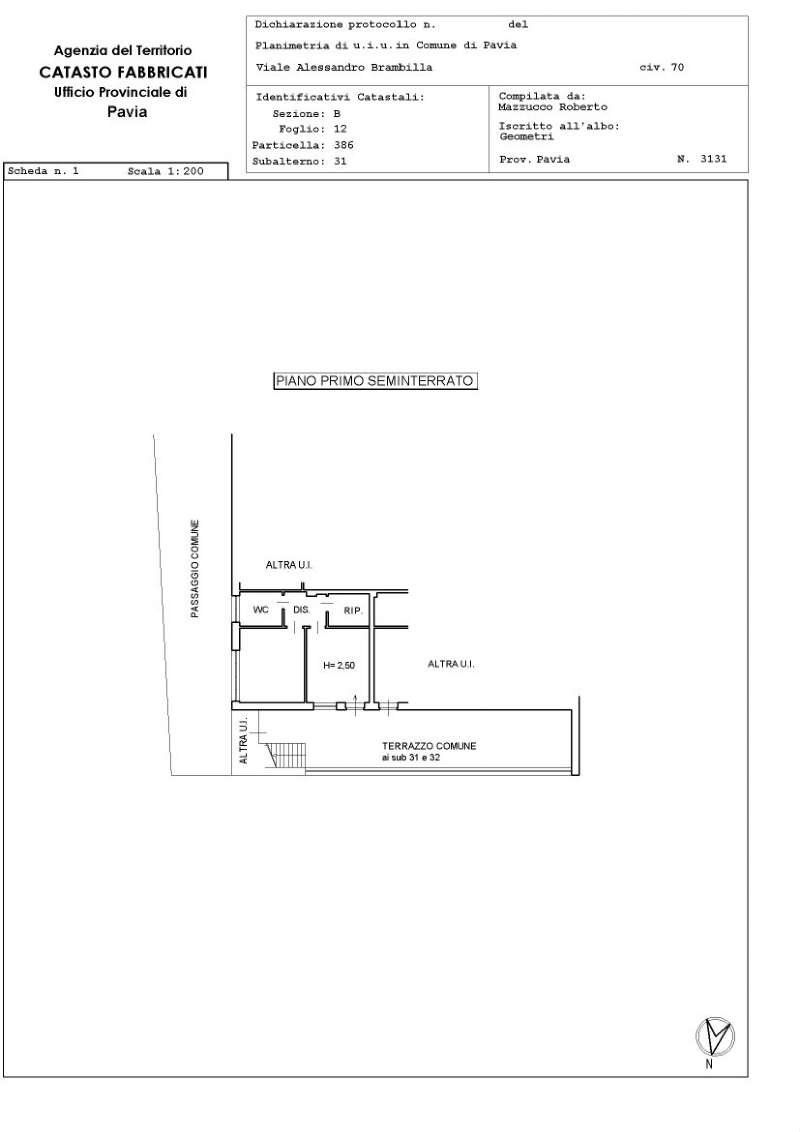 Ufficio - Loc.Com. PAVIA vendita   brambilla immobiliare campari