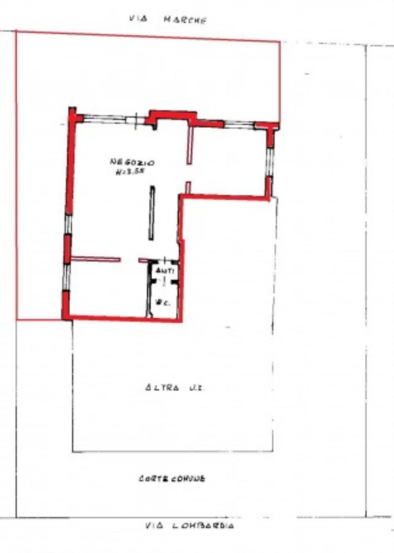 Negozio - Loc.Com. RAVENNA vendita  SAN BIAGIO Marche Agenzia In.Casa Compravendite e Locazioni