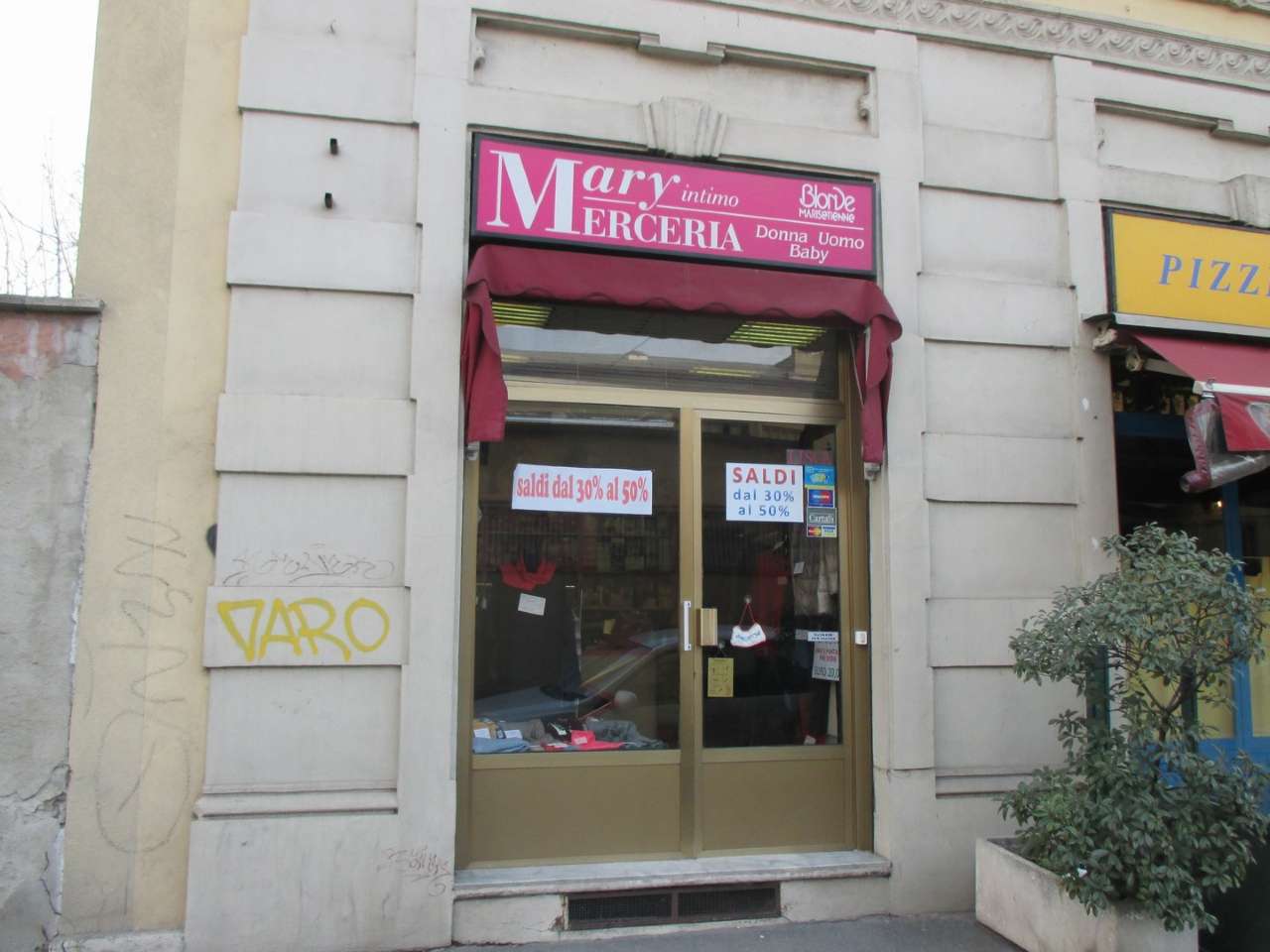 Negozio - Loc.Com. MILANO vendita  V GIORNATE viale umbria Stima Immobiliare