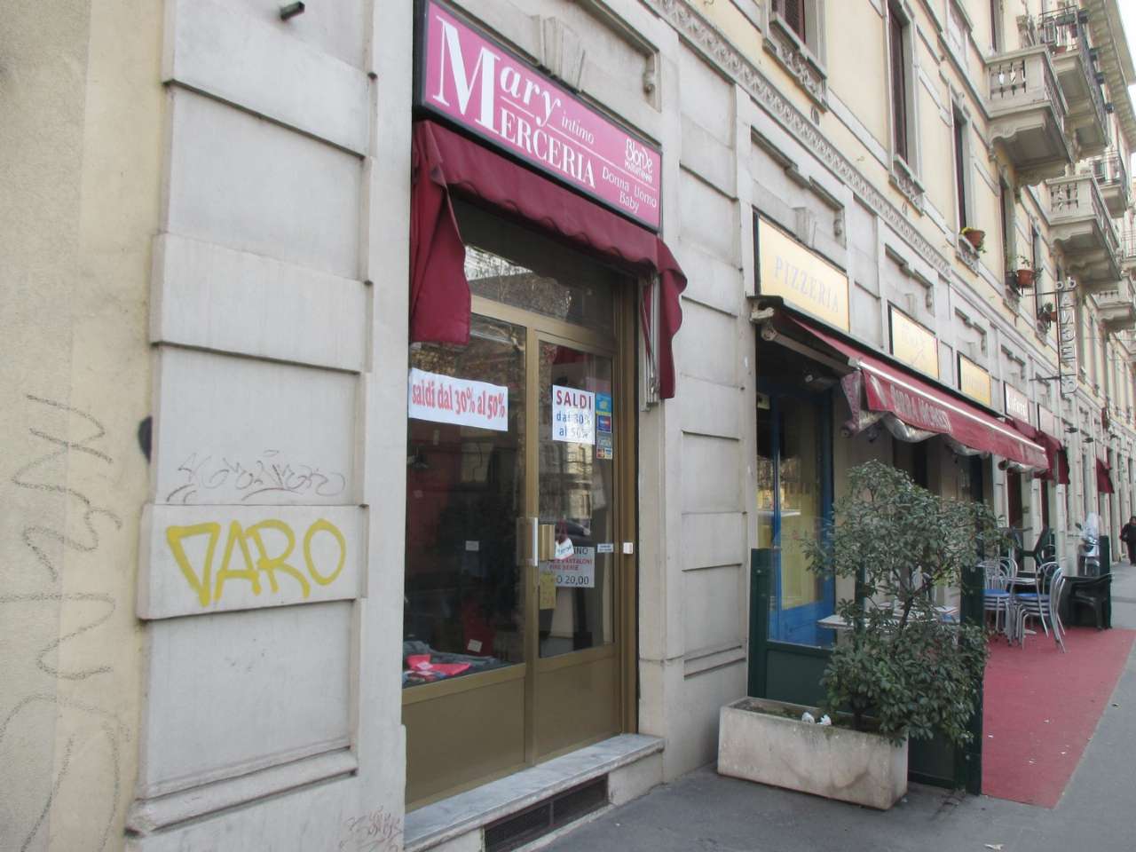 Negozio - Loc.Com. MILANO vendita  V GIORNATE viale umbria Stima Immobiliare
