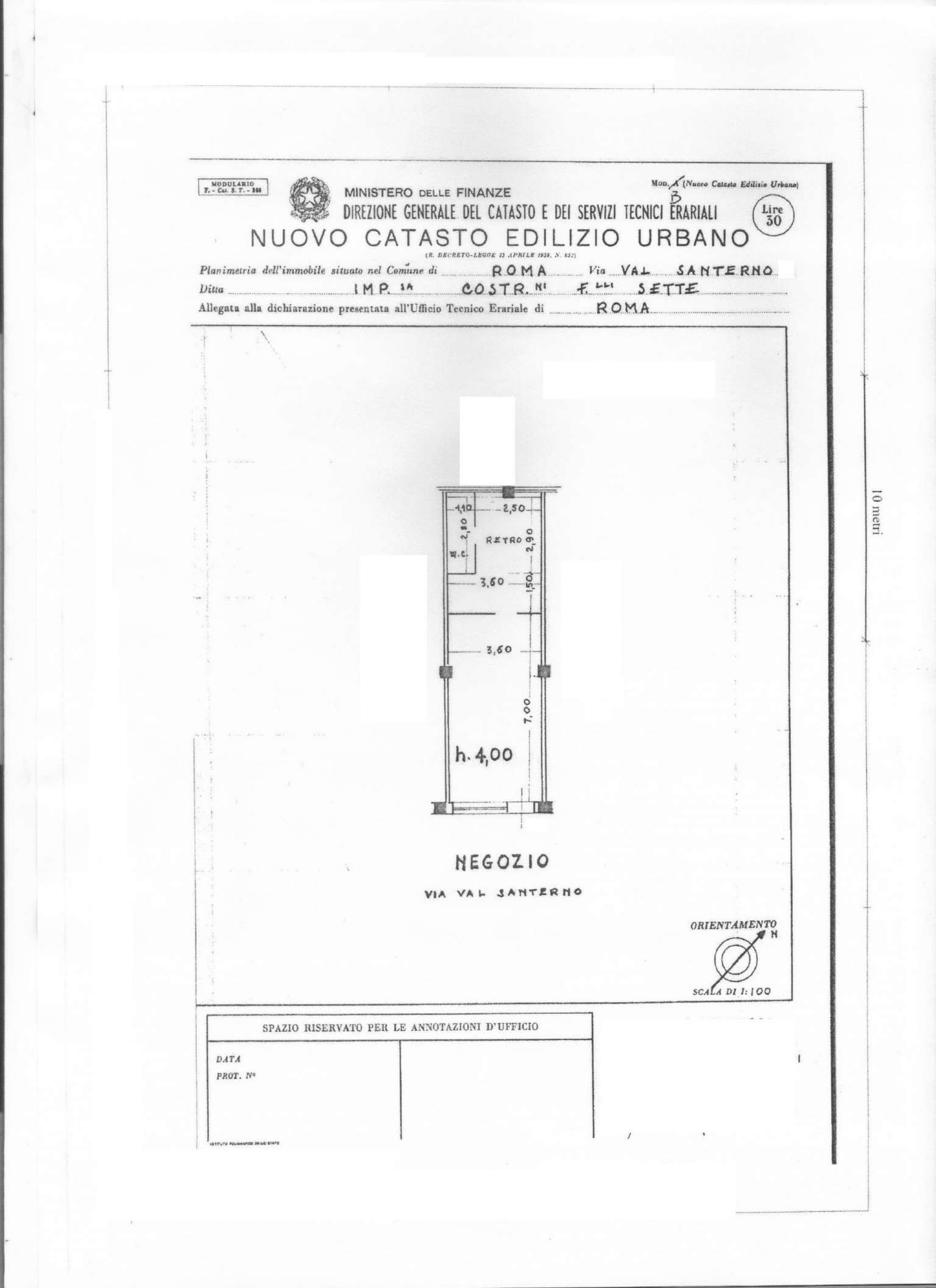 Negozio - Loc.Com. ROMA affitto  TALENTI Val Santerno Frimm