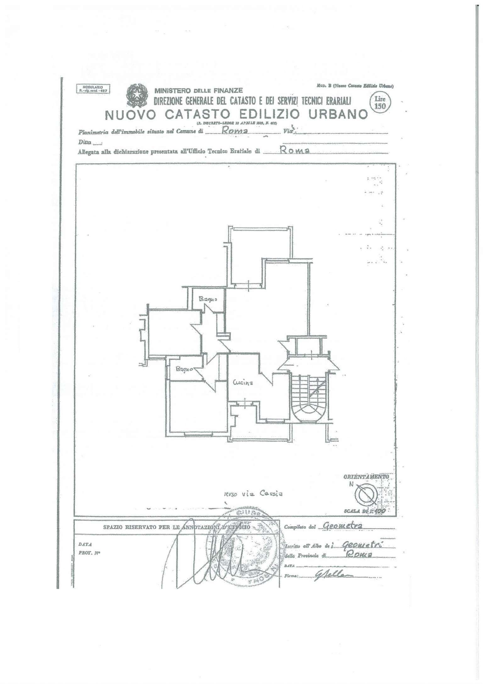  roma vendita quart: la giustiniana(zona della xx mun.) roma uno servizi immobiliari