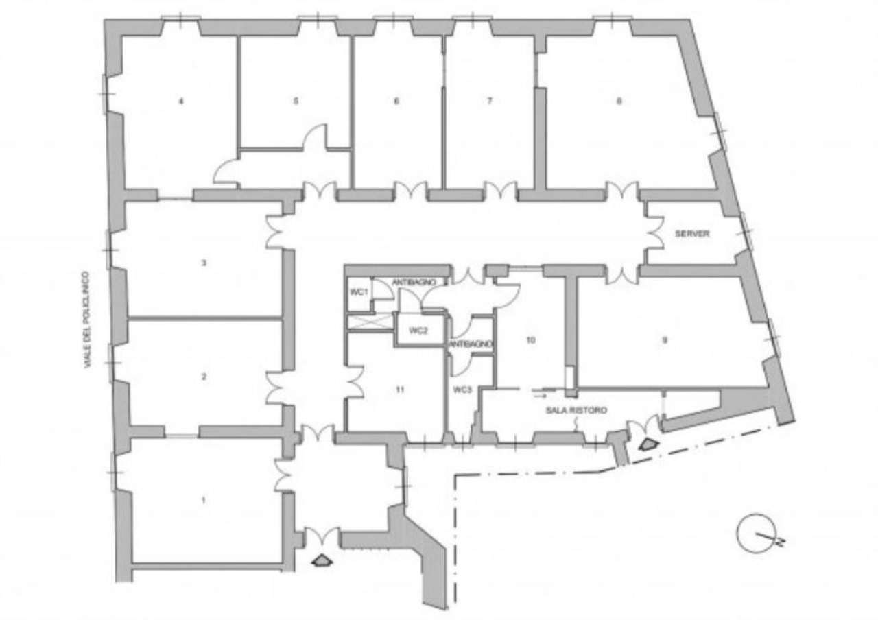 Ufficio - Loc.Com. ROMA affitto  NOMENTANO  DEL POLICLINICO RE/MAX Domine