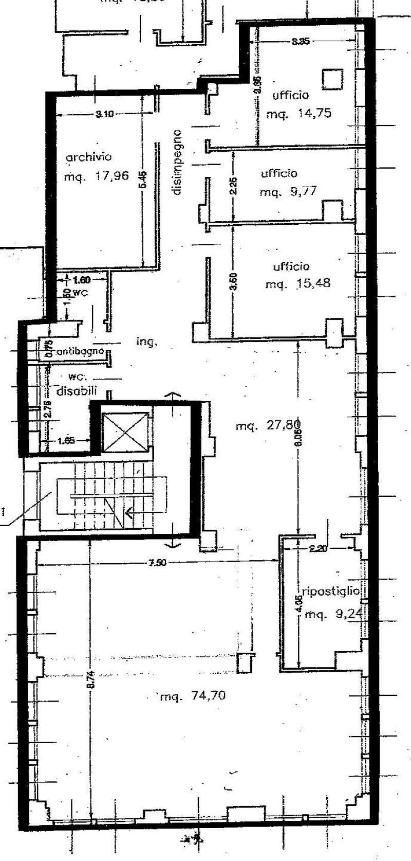 Ufficio - Loc.Com. FIRENZE affitto  IL LIPPI Leoncavallo IMMOBILIARE FINARDI