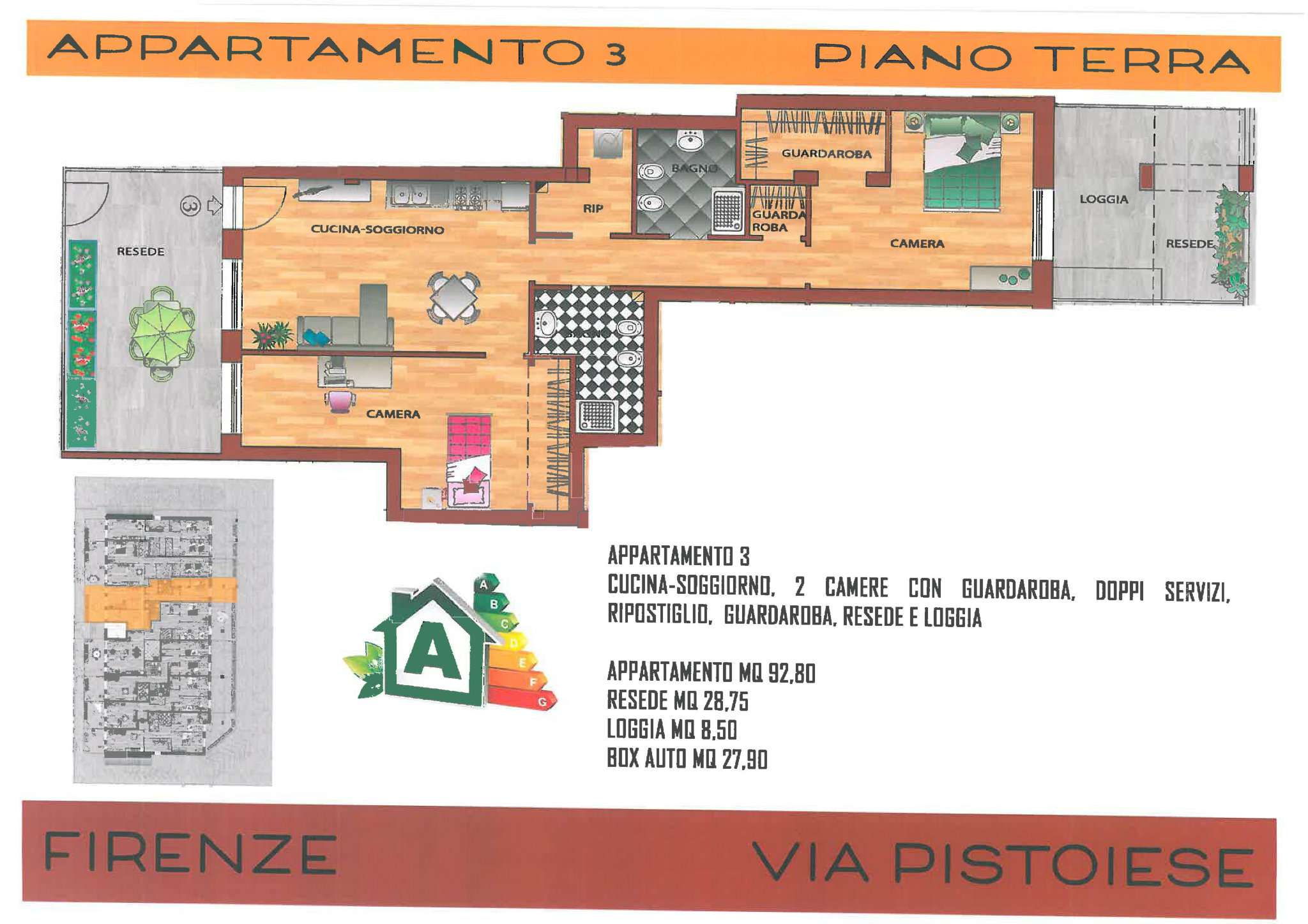 Appartamento FIRENZE vendita  IL LIPPI Pistoiese Investimento Prudente