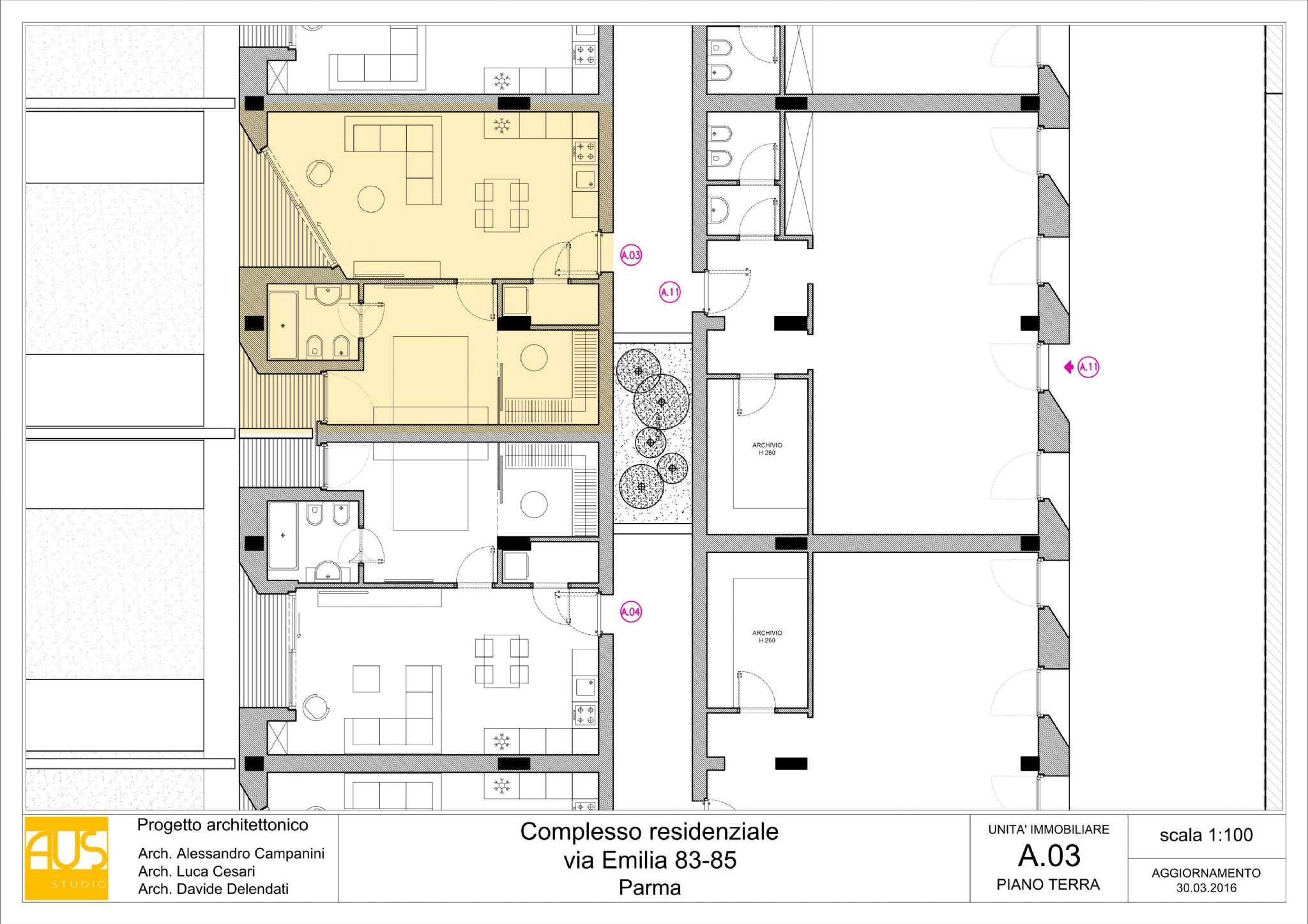 Appartamento PARMA vendita  VIA PARIGI Emilia Est Luxury Villa International