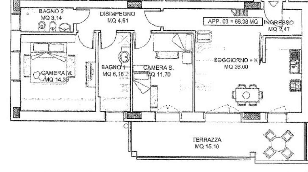 Appartamento CASTENASO vendita   DEI MILLE GEOimmobili Bologna