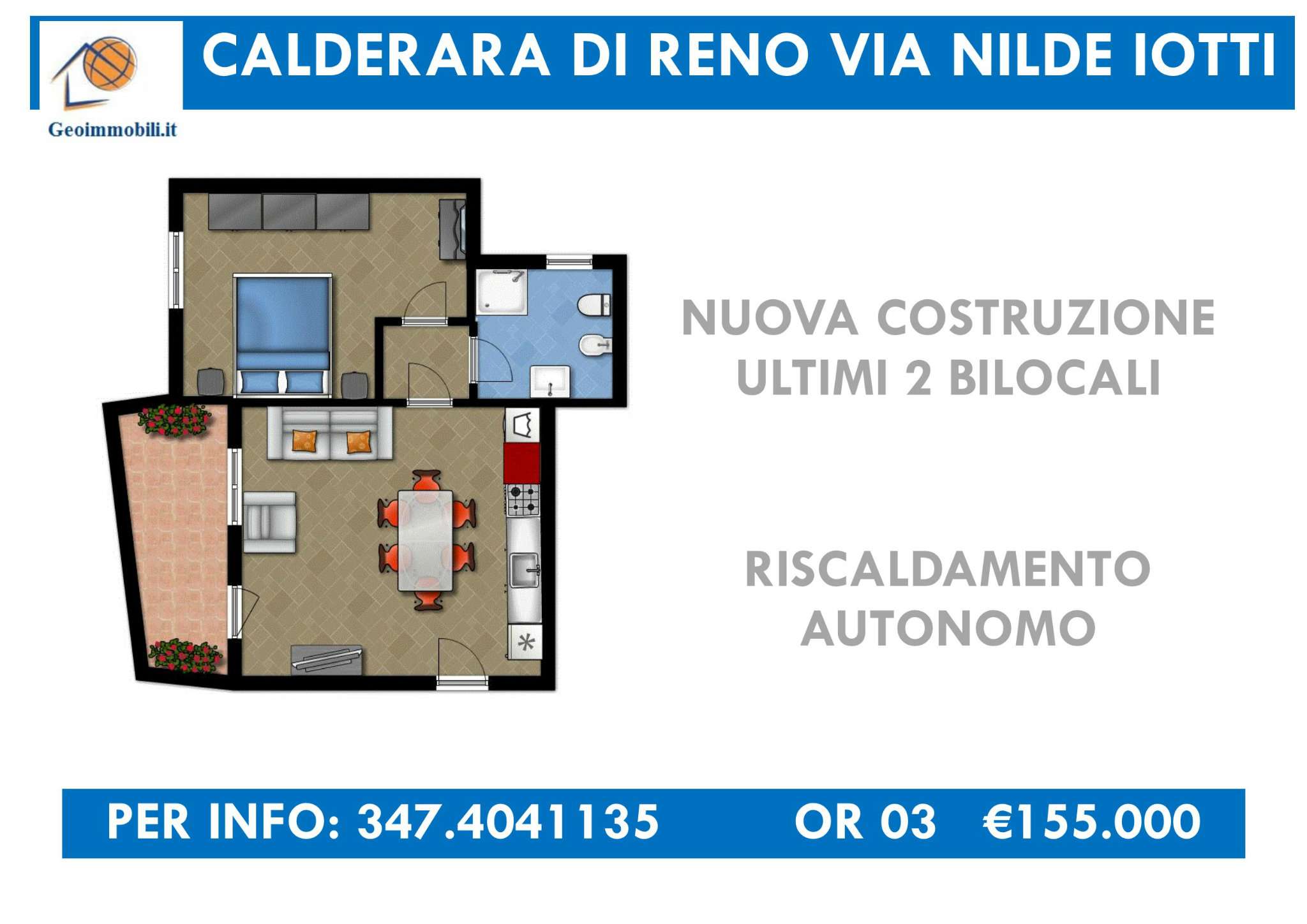  calderara di reno vendita quart:  geoimmobili bologna