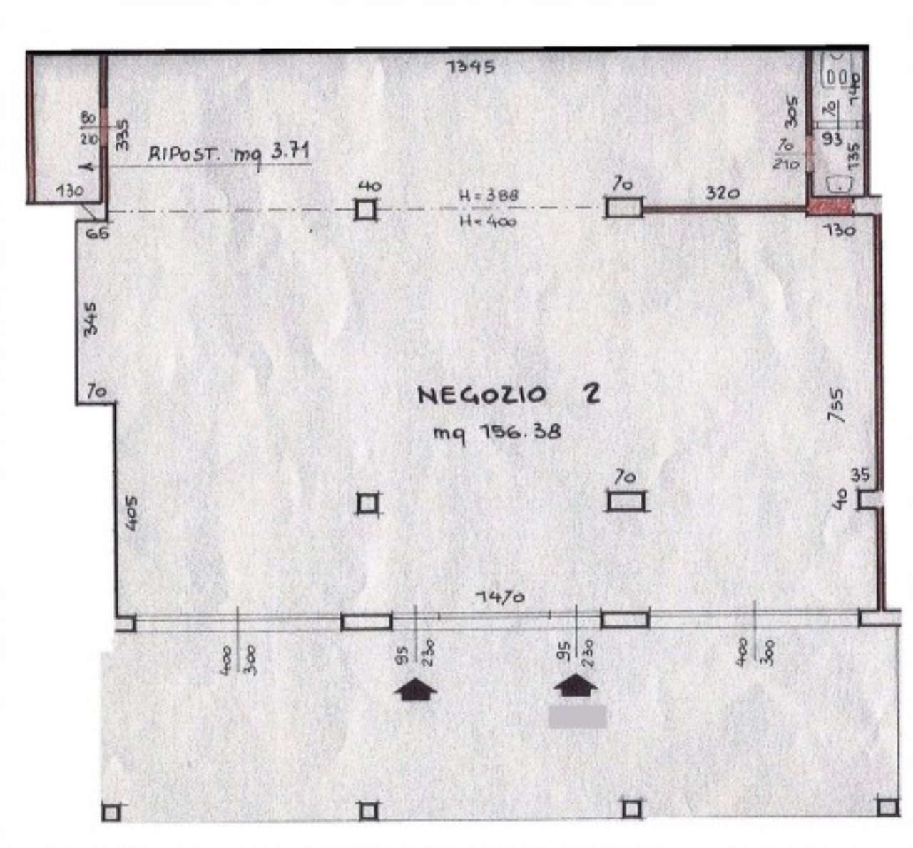Negozio - Loc.Com. BRESCIA vendita  FIUMICELLO Quartiere I Maggio LA TORRE SERVIZI IMMOBILIARI