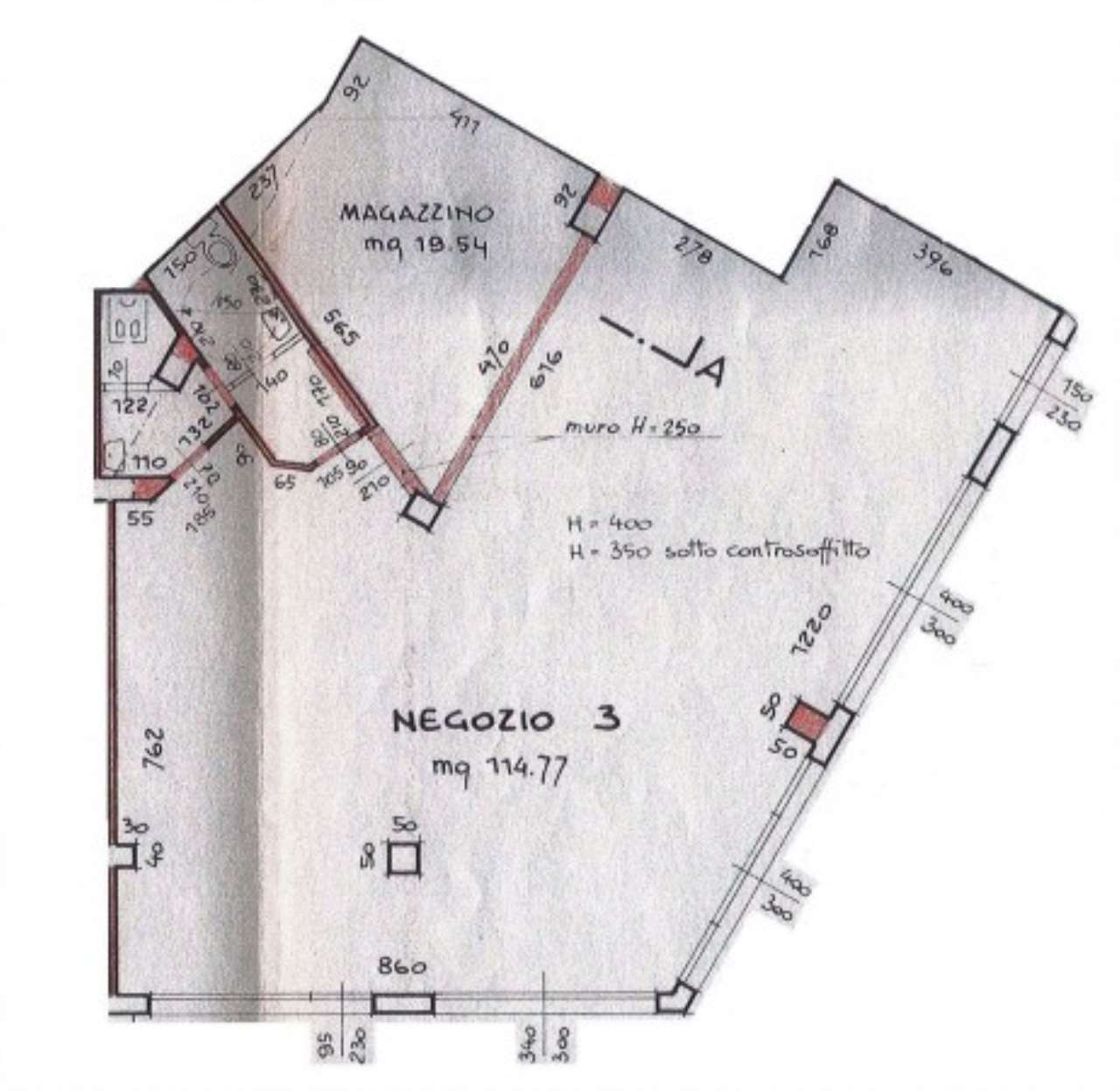 Negozio - Loc.Com. BRESCIA vendita  FIUMICELLO Quartiere I Maggio LA TORRE SERVIZI IMMOBILIARI