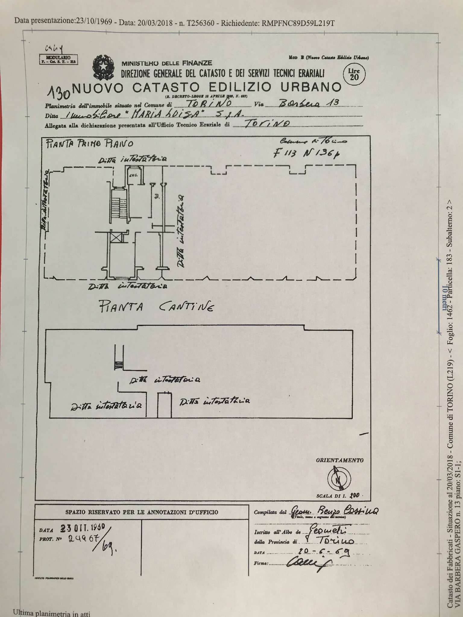 Appartamento TORINO vendita  MIRAFIORI NORD Gaspero Barbera MOLINO VALERIO