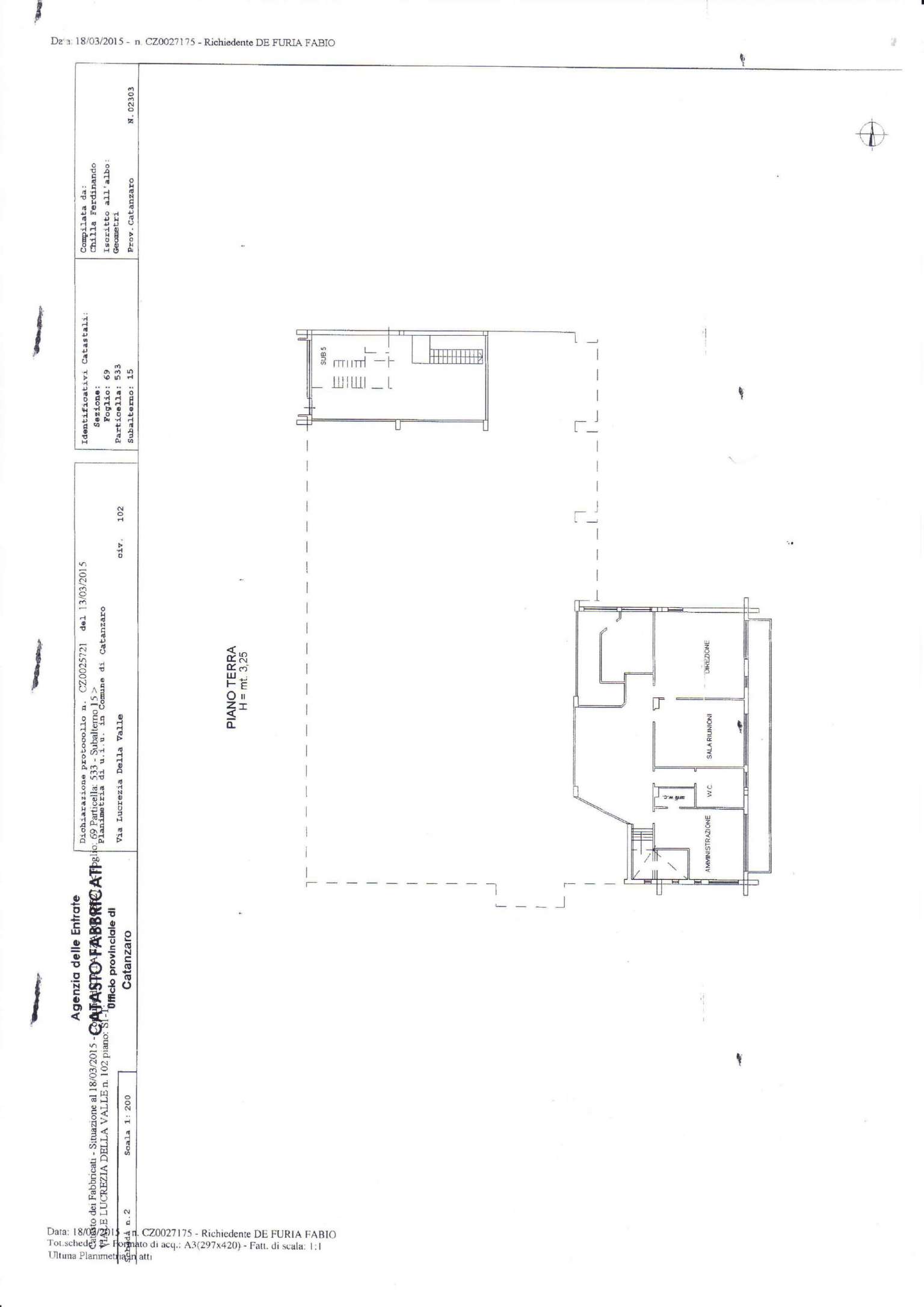 Negozio - Loc.Com. CATANZARO affitto   Lucrezia della Valle Studio Immobiliare Putrone