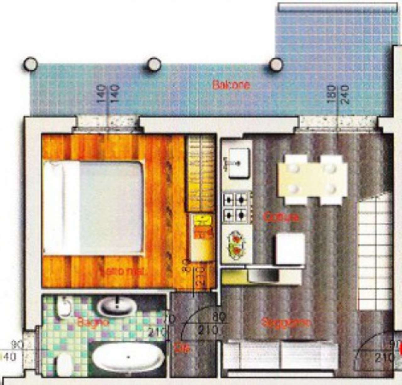  piacenza vendita quart:  floriani e capra snc studio immobiliare