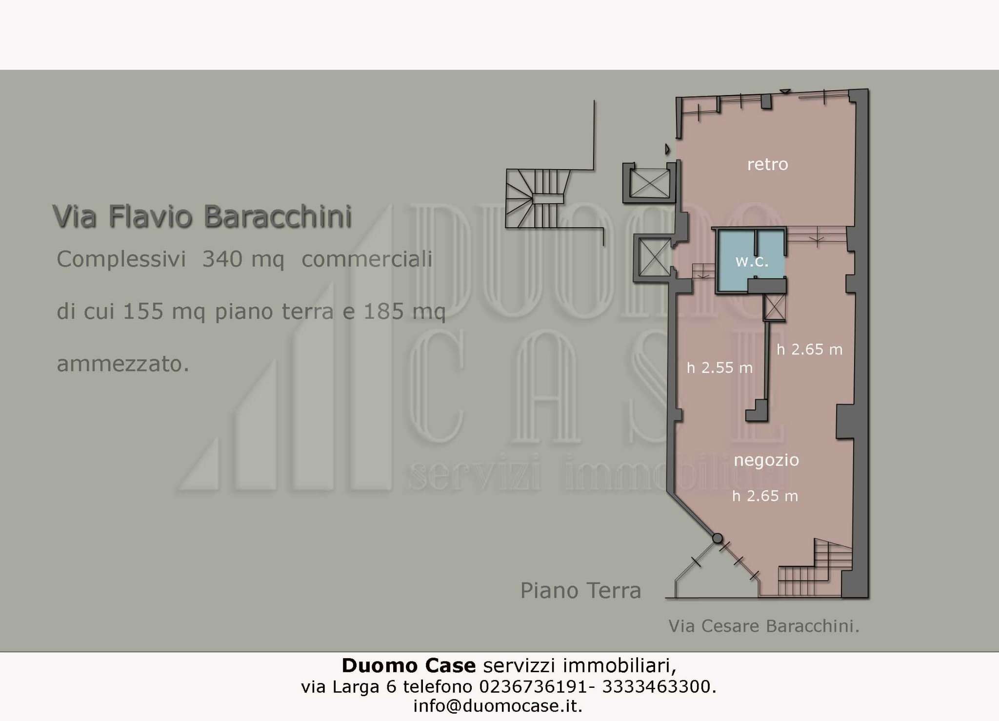 Negozio - Loc.Com. MILANO affitto  CENTRO STORICO  Duomo Case